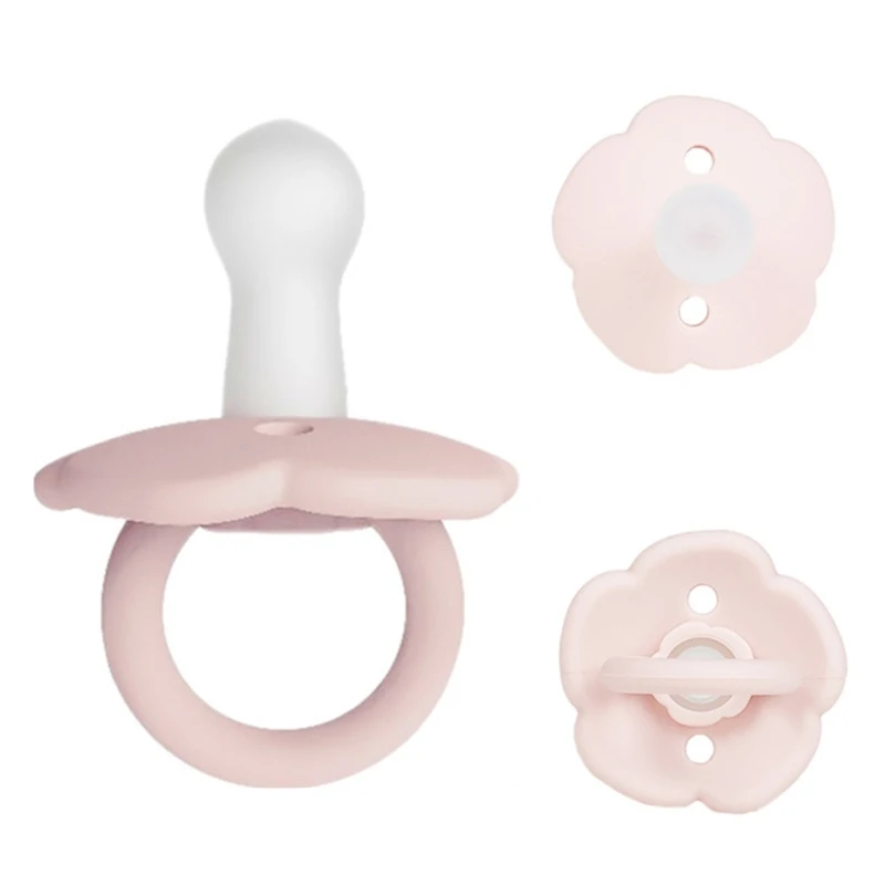 Chupeta de silicone para bebê de 0 a 6 meses, brinquedo de grau alimentício, mamilo, presente para menino e menina recém-nascidos