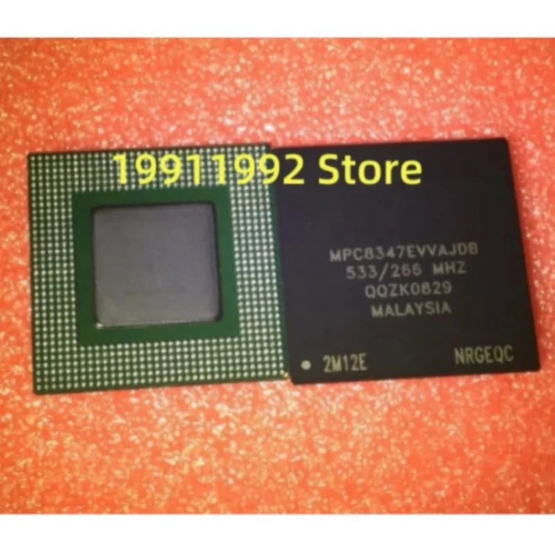 2PCS New MPC8347EVVAJDB BGA Microprocessor chip IC