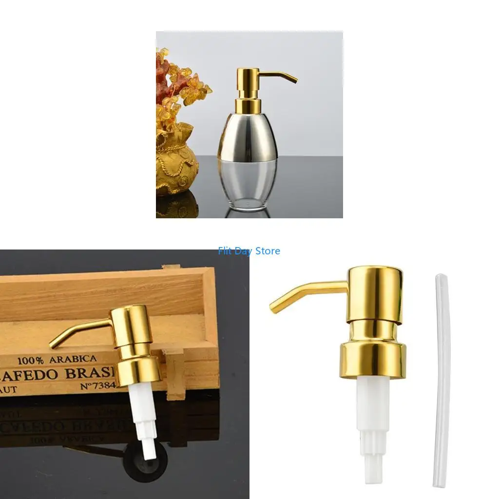 F92C Soap Dispenser Pump for Head Manual Press for Head Replacement for Regular Mouth