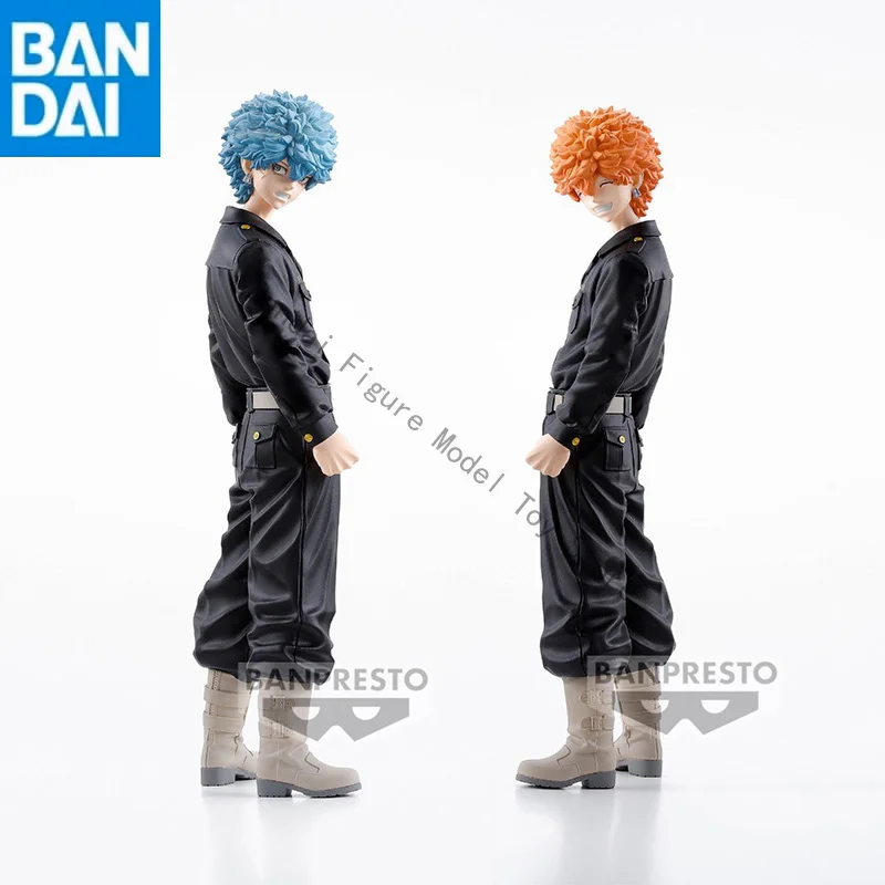 

BANDAI NAMCO BANPRESTO в наличии, оригинальная фигурка Токио Мстители SOUYA KAWATA и NAHOYA KAWATA ПВХ 17 см, модель игрушки в подарок