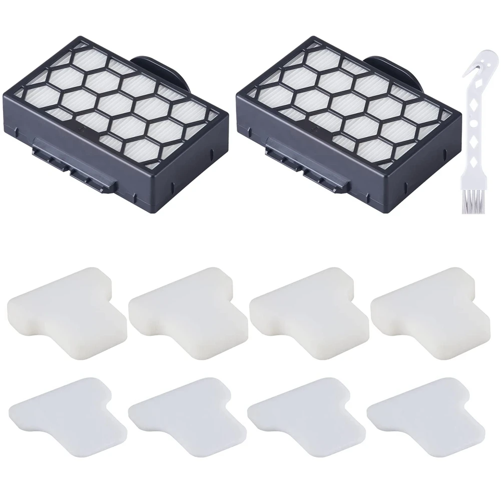 Filtro De Aspirador De Cilindro HEPA, Peças De Reposição, Compatível para Tubarão CZ500UKT CZ2001 CZ500EUT