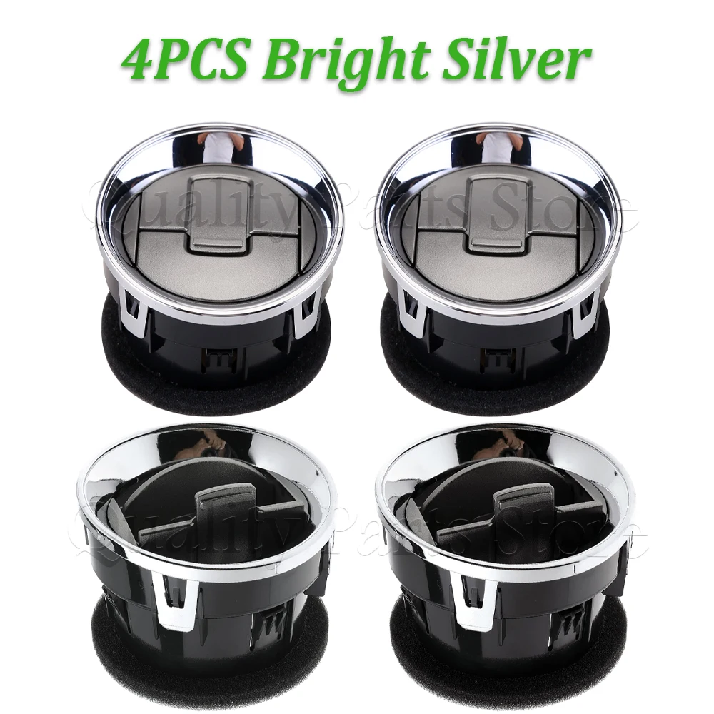 

4PCS For Ford F150 2009-2014 Car Dashboard Heater Air Duct Vent Louvre AC Heater Air Vent 9L3Z19893CA CL3Z19893EA 9L3Z19893AA