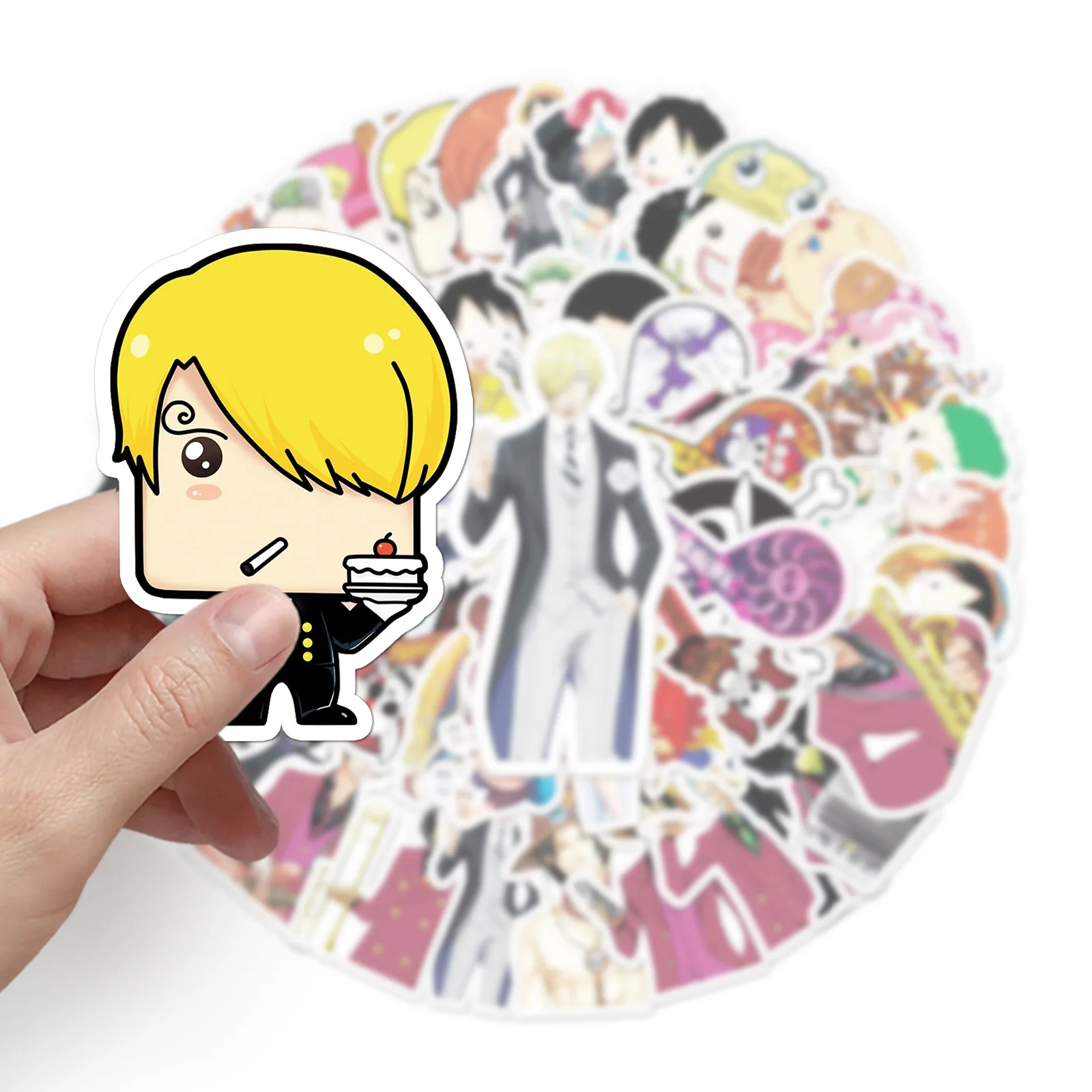 56pcs Waterproof Anime Miss Kobayashi's Dragon Maid Kawaii Cartoon Stickers Manga Grafitti Drawing Doodle Decorations