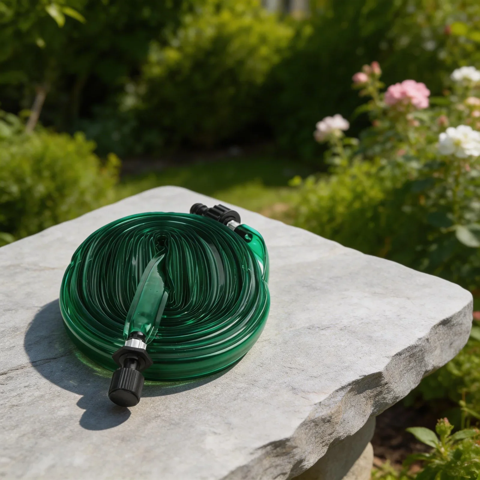 Watering Scenarios Approx.7.5m,10m,15m Length,Optional PVC Soaker Hose Water-saving Hose Leakage-resistant For Flowers