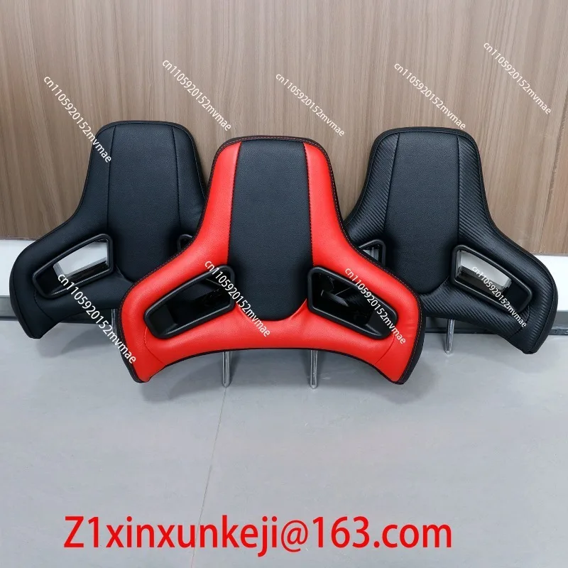Universal Insert Racing Seat Headrest High-Quality PVC Suitable for Sports Car Seat Head