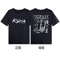 American Irvin Mamba Spirit Printing Men's Women's Tide Pure Cotton Loose Casual Versatile Crew Neck Short Sleeve T-Shirt Unisex