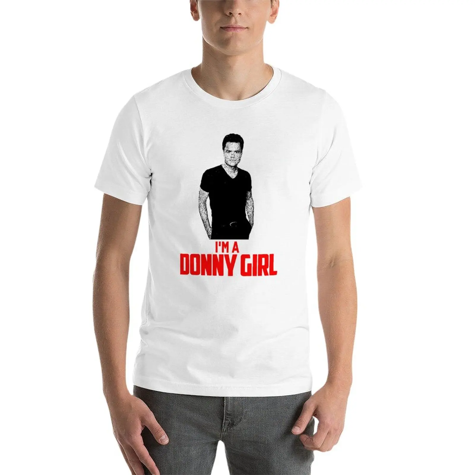 New Donny Osmond I'm A Donny Girl T-Shirt tops heavyweight t shirts men t shirt