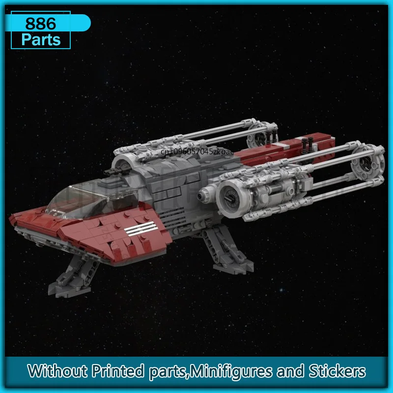 

Spaceship Space Movie MOC Building Block Starfighter Technology Bricks Model Sets Collection Toys Xmas Gifts