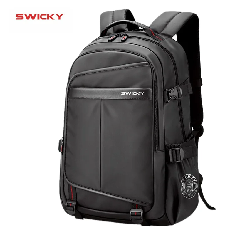 SWICKY multifunction backpack male Boys' school bags fashion waterproof travel business 15.6 inch laptop backpack men