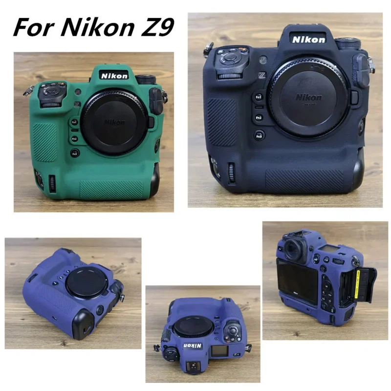 For Nikon Z9 Z50 Z5 Z7 Z6 II z7ii z6ii camera bag body cover protector mirrorless cameras silicone Armor Skin case