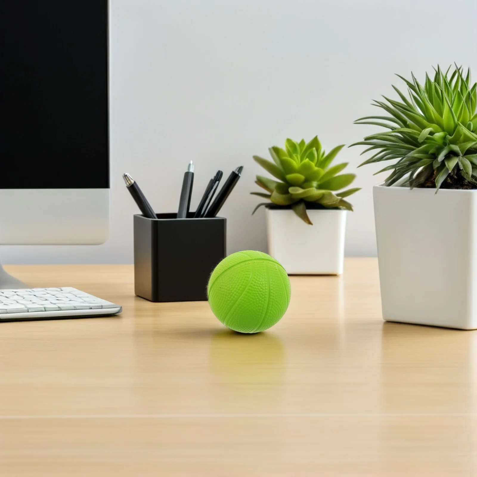 

4Pcs Hand Exercise Ball High Rebound PU Sponge for Grip Strength Training Finger Flexibility Wrist Muscle Workout Portable