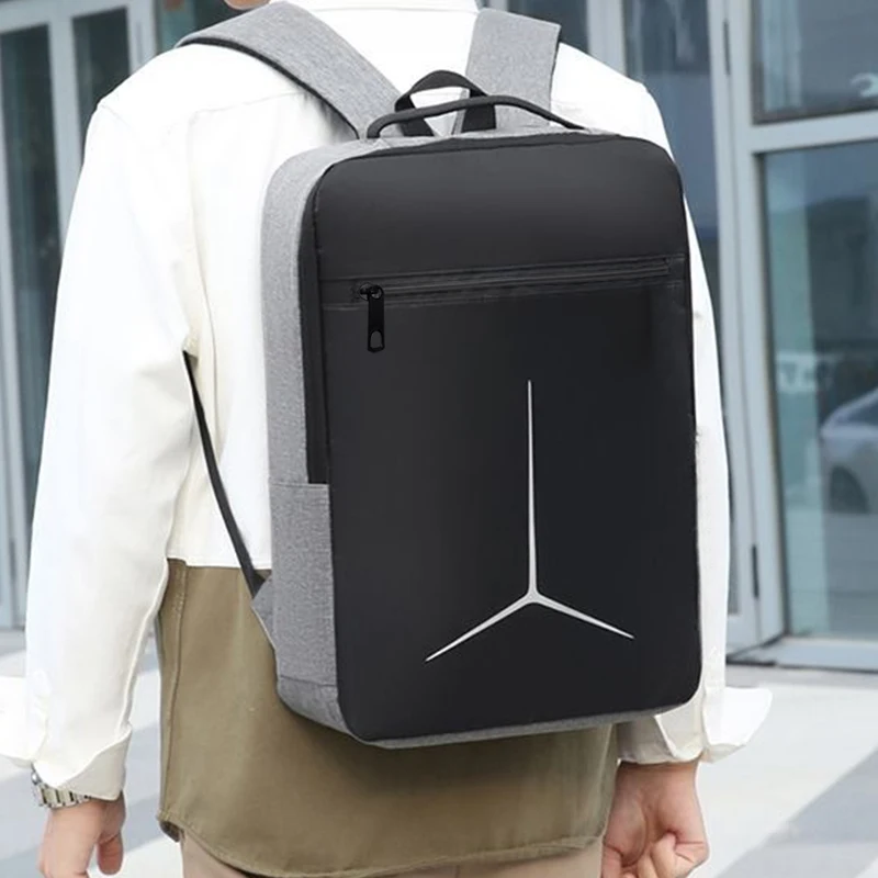 Herren Business-Laptop-Rucksack Wasserdicht Große Kapazität Schultasche für Reisen Arbeit Studium Pendeln – Detail 10