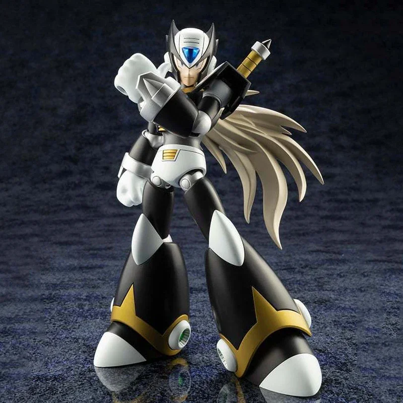 Original Kotobukiya ROCKMAN Black Zero Anime Action Figure PVC 1/12 Genuine Collectible Model Dolls Statuette Ornament Gifts