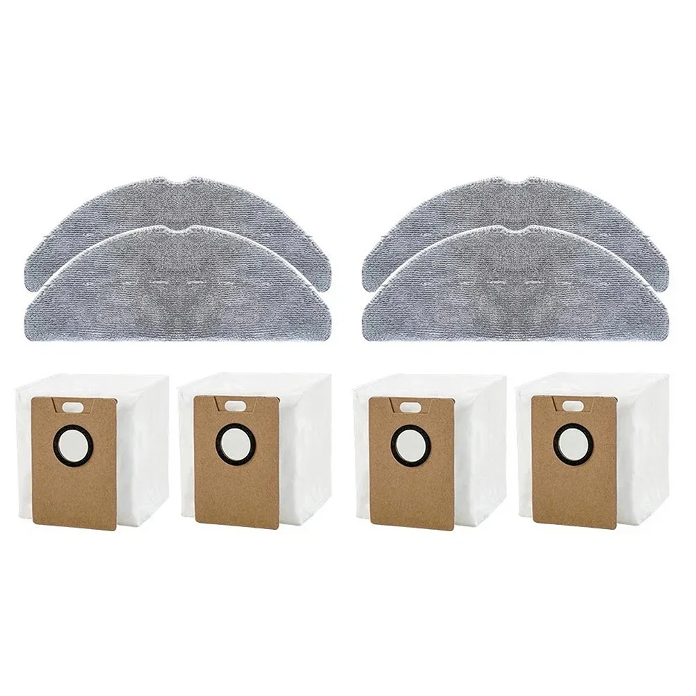 

Комплект для замены пылесборников и салфеток для пылесоса Lubluelu B40 B40 Plus: 4 пылесборника, 4 салфетки из нетканого материала для уборки