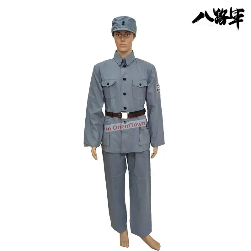 Chinese Militaire Uniformen Werknemers Boeren Rode Leger Kleding Oude Tijden 1920S-1970S Tentoonstelling Prestaties Militaire Kleding