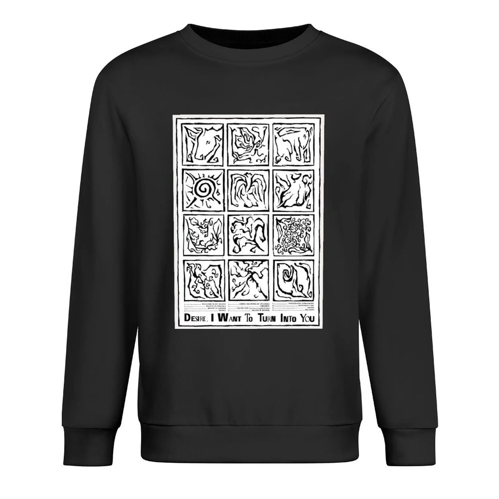 

Caroline Polachek 'Desire, I Want To Turn Into You' Pullover mens clothing anime clothing anime clothes men's sweatshirts
