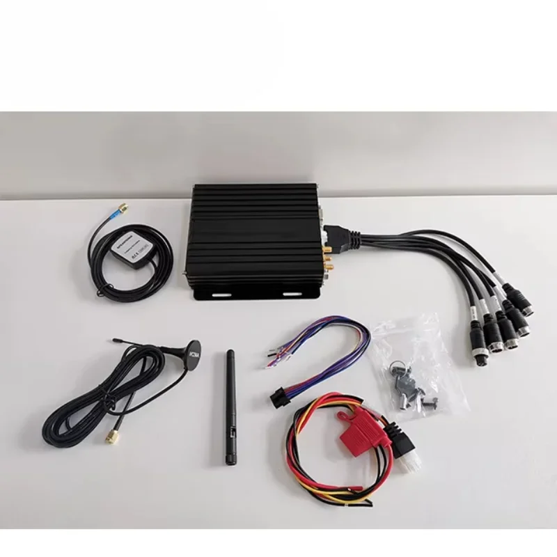 1080p MDVR H.265 MDVR with 4G LTE and GPS Tracker 4 Cameras FHD Recording