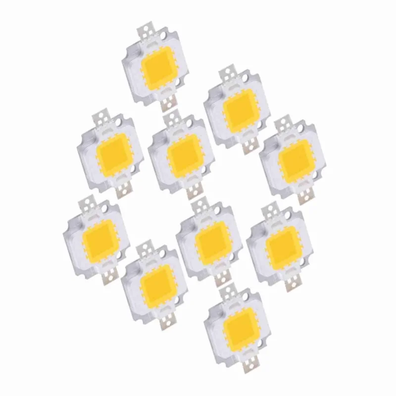 10Pcs 10W Led Smd C…