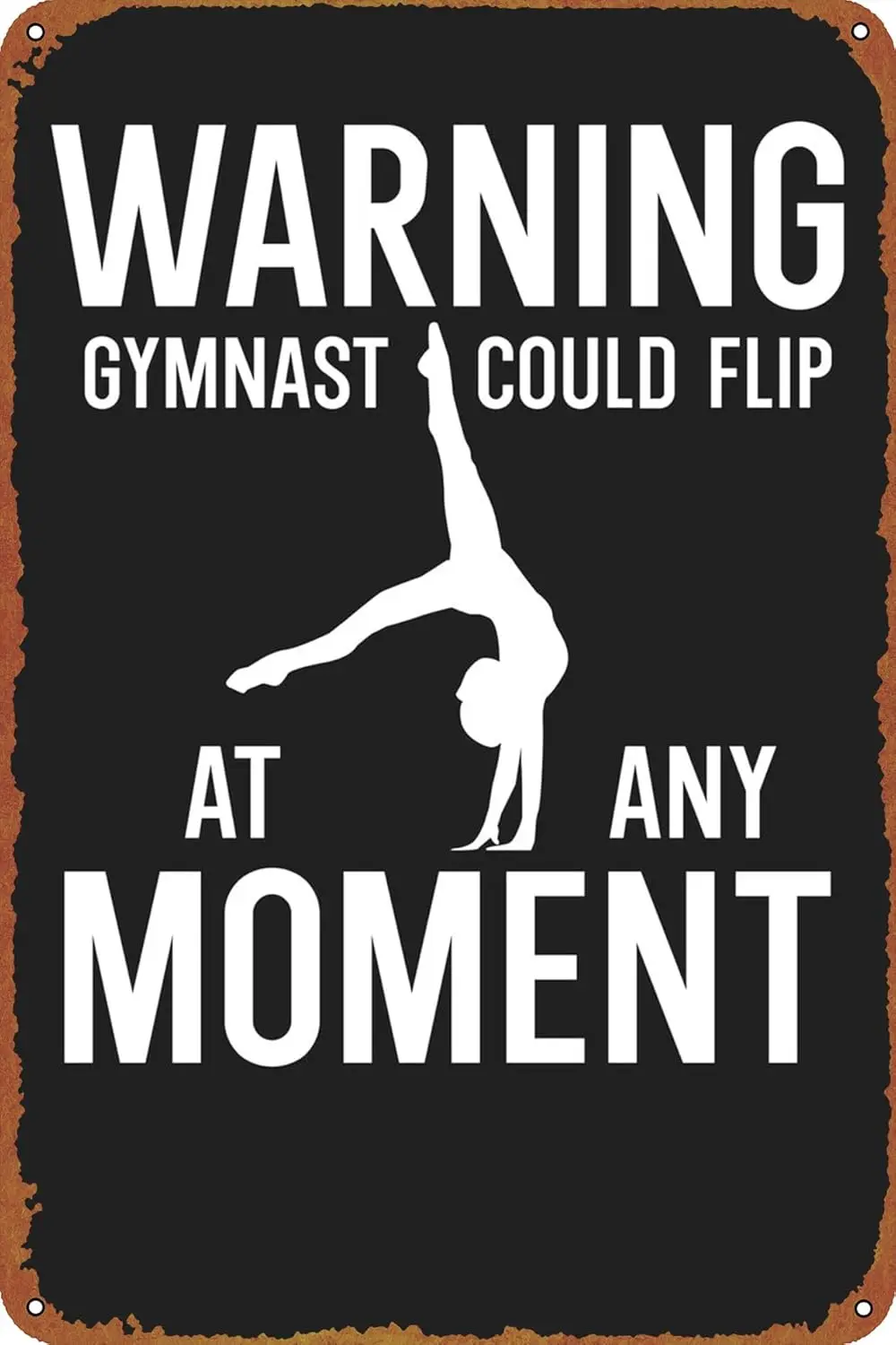 Gymnastics Poster Metal Sign Tin Metal Retro Wall Decor for Home,Street,Gate,Bars,Club 1pc sign sign