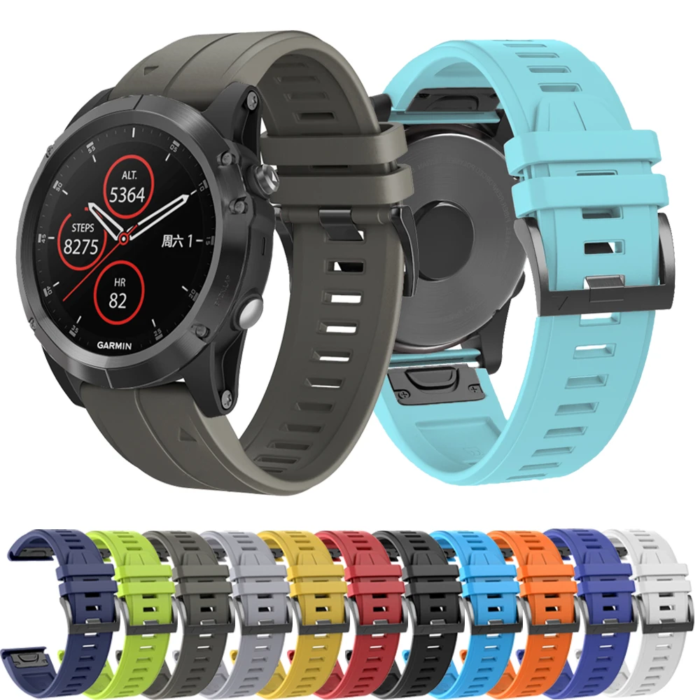 

Быстросъемный официальный ремешок 22/26 мм для Garmin Fenix 5 6 7 6X 5X 7xpro рождение Mk2 Forerunner 965