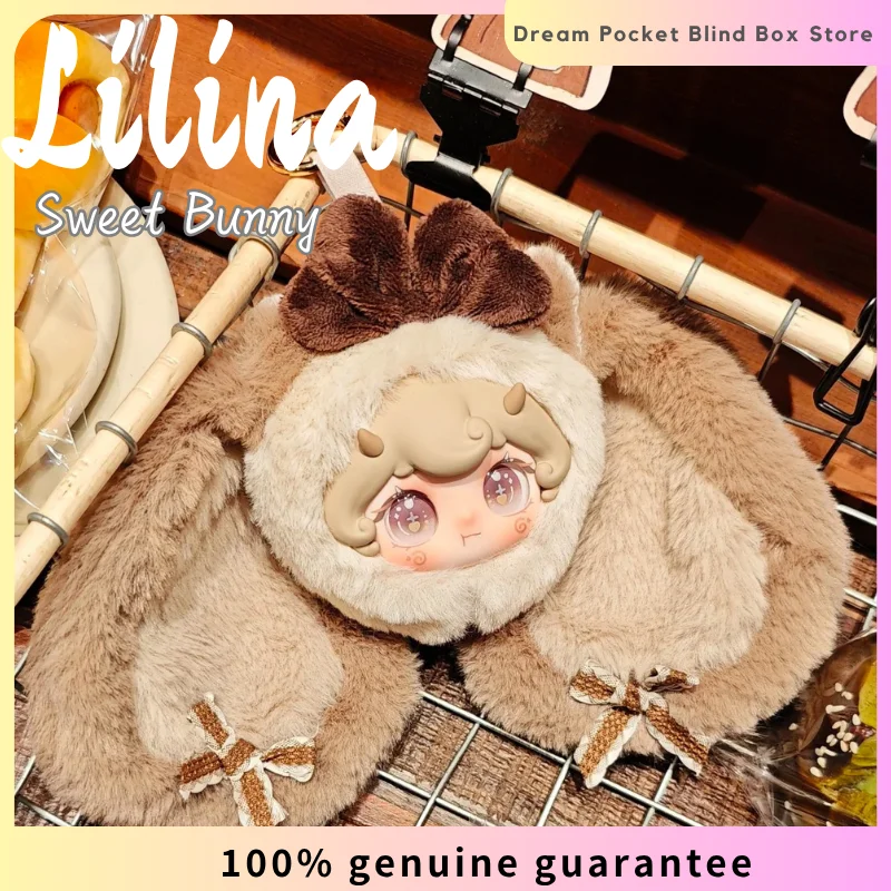 

Lilina Sweet Bunny Series Vinyl Plush Doll Blind Box Kawaii Action Figure Toys Bag Keychain Pendant Ornament Mystery Box Gift