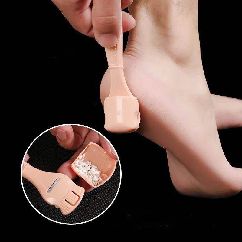 1 PC Professional แคลลัสข้าวโพด Scraper Hard Sole Heel Care สแตนเลสความงาม Pedicure Skin Remover แฟ้มเท้า Dead Skin แคลลัส