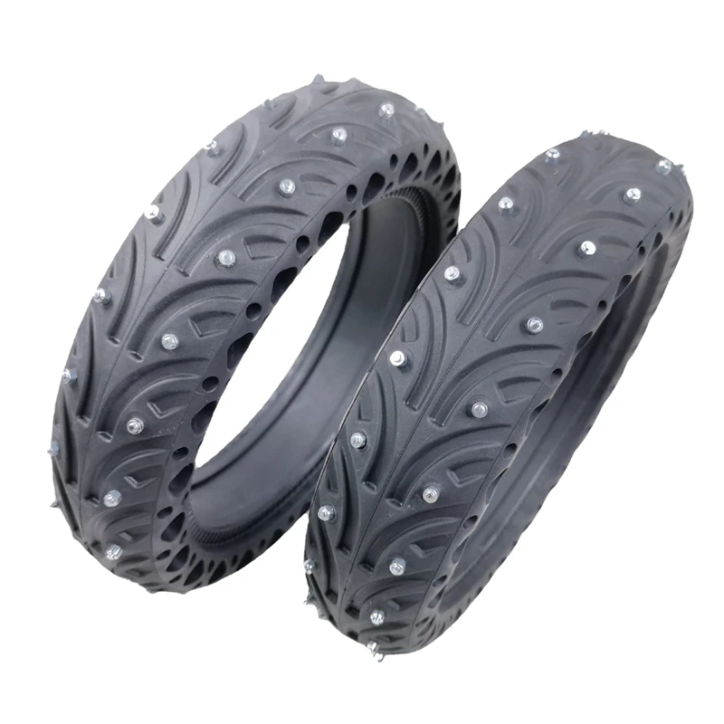 

2Pack Electric Scooter Tires Snow Ice Tyre 8.5 Inch For Xiaomi M365 M365 Pro Pro 2 Shock Absorber Non-Slip Scooter Tire