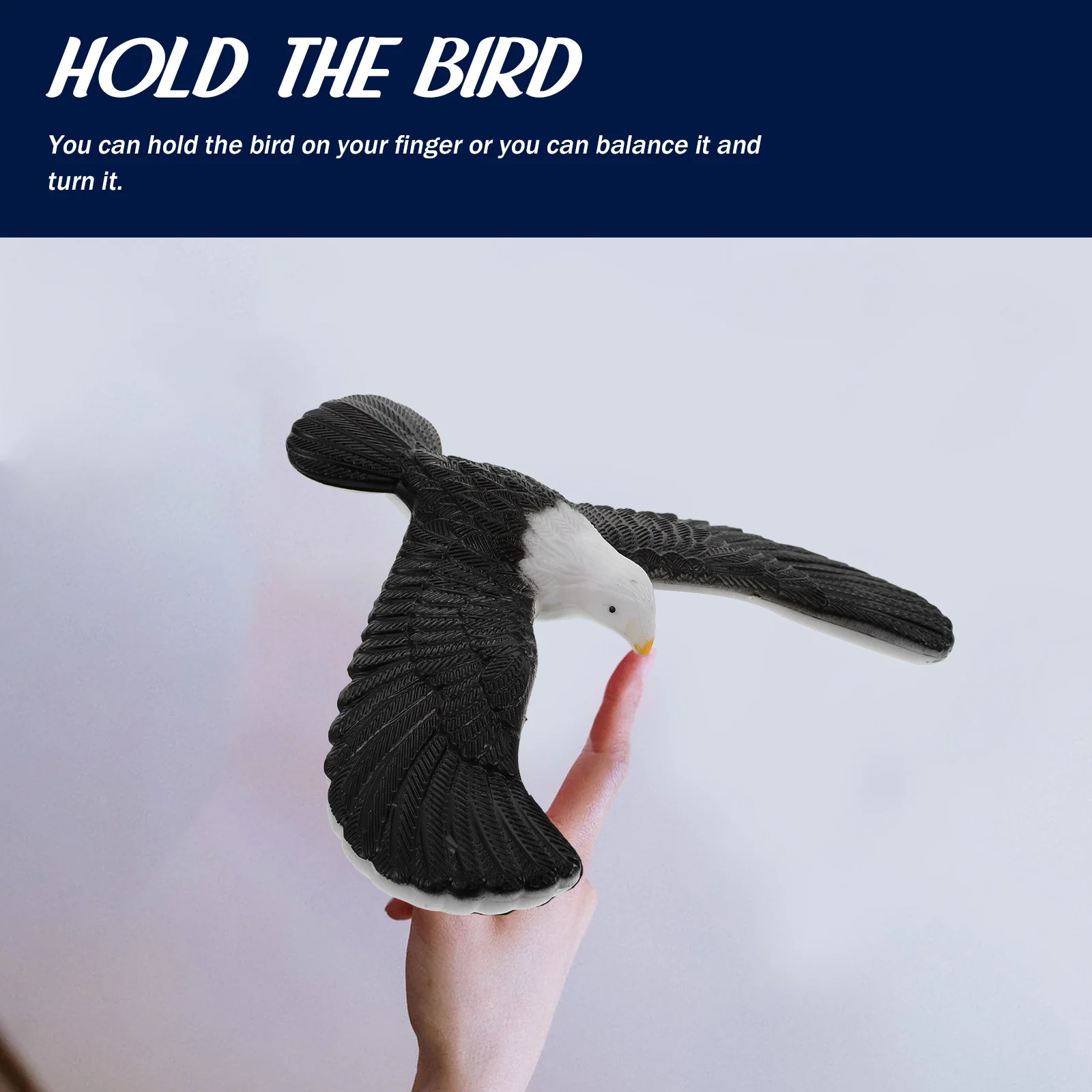 ชุดของเล่นนกอีเกิลทรงตัว 1 ชุด ของเล่นเสริมพัฒนาการเด็กเล็ก ของเล่นคลาสสิกตั้งโต๊ะ ของเล่นเสริมทักษะเด็ก