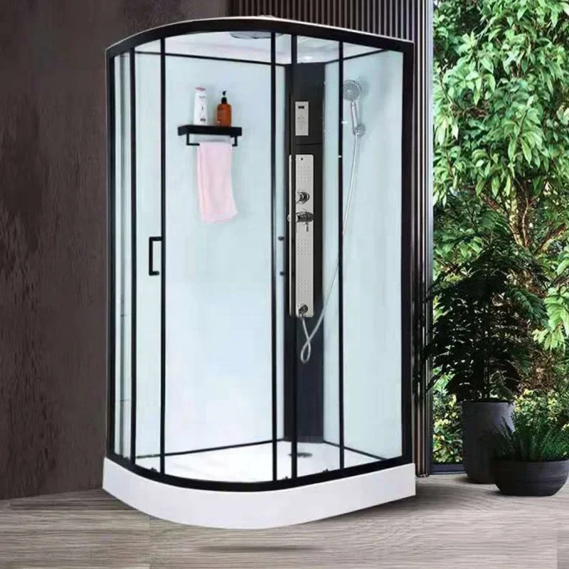 Hot Sale Cubicle Complete Enclosed Shower Room Tempered Glass Sliding Steam Shower Cabin