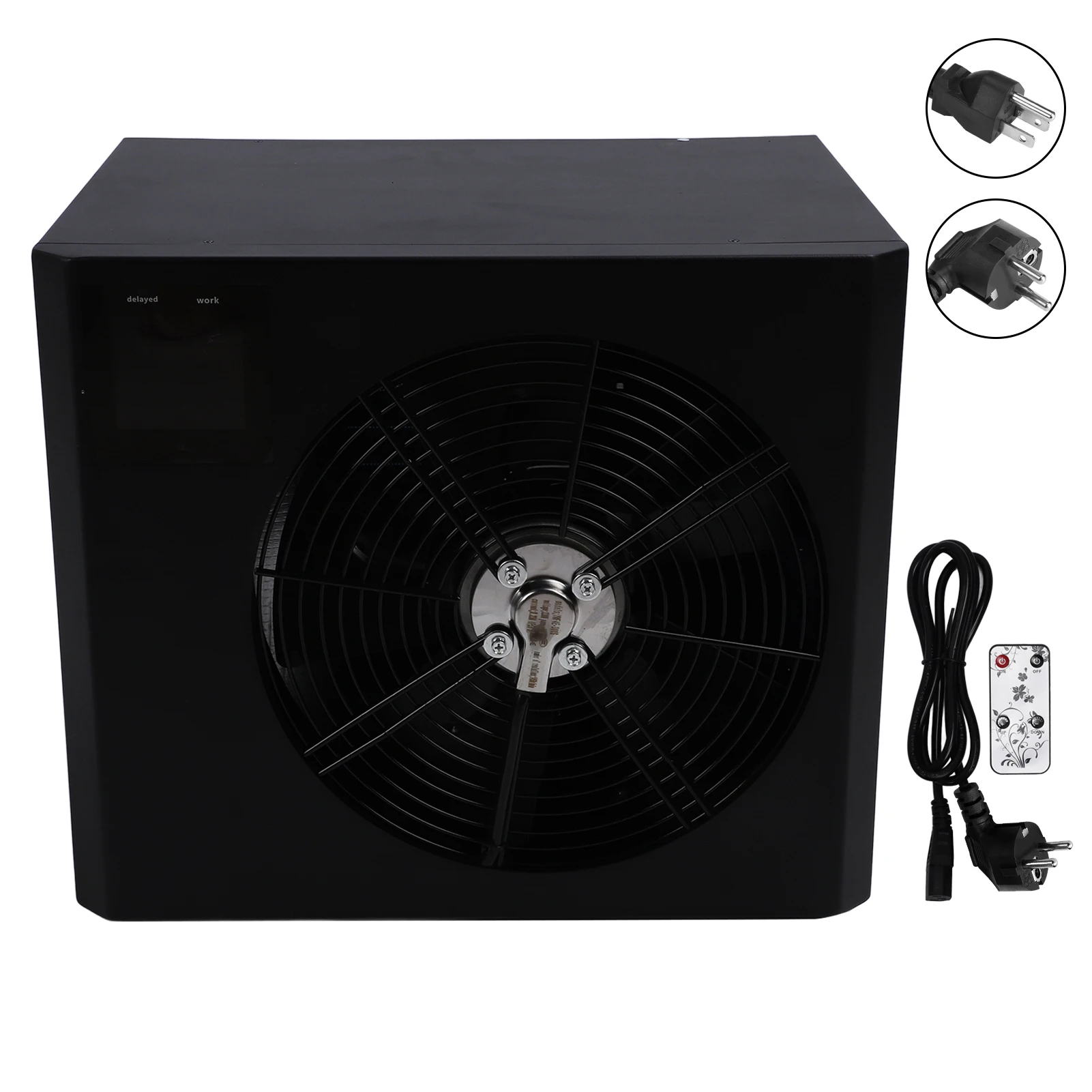 

Water Chiller LCD Touch Screen 3 Modes Remote Control 1HP Low Noise Ice Bath Aquarium Chiller 0‑50°C / 32‑122°F