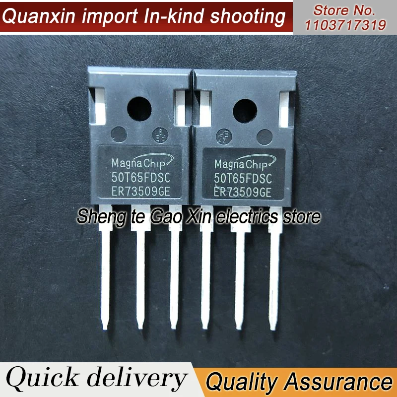 5PCS-10PCS 50T65FDSC 50T65FESC  TO-247 50A 650V Best Quality Stock