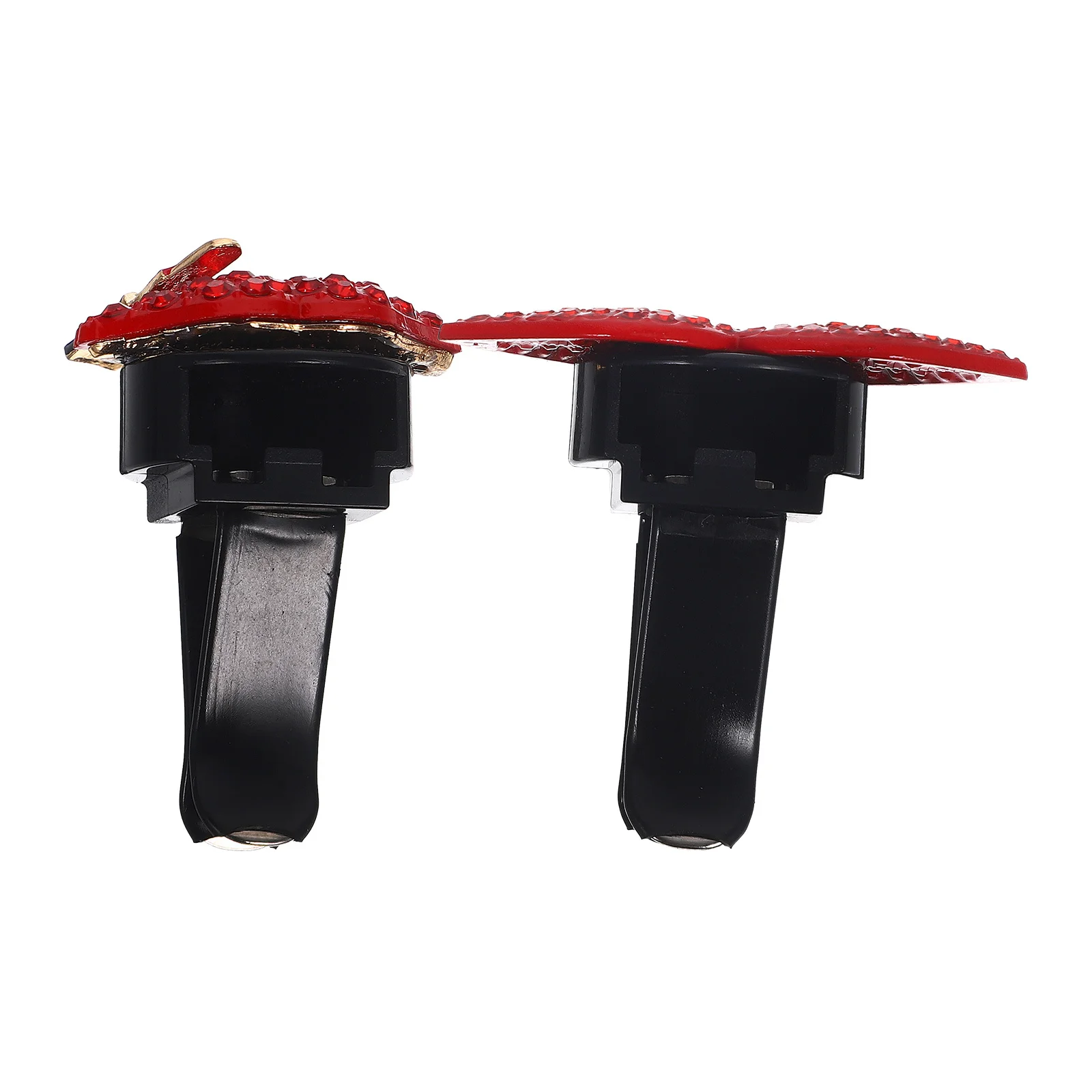 

2Pcs Car Air Vent Clips Lip Shape Durable Vent Diffuser Freshener Clip Car Accessories Cute Decoration for Women
