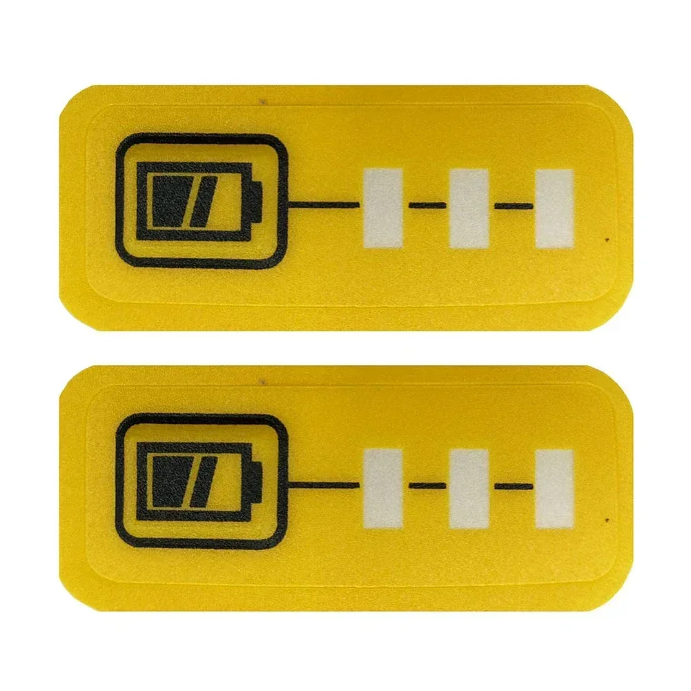 2 قطعة DCB200 قدرة البطارية LED مفتاح بطاقة لاصقة ل دي والت 18 فولت DCB140 DCB182 لبطارية ليثيوم دي والت 18 فولت 14.4 فولت