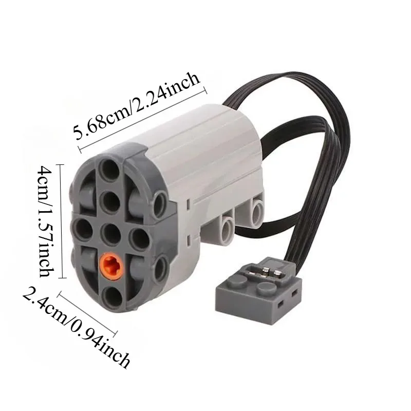 MOC M/Sever Motor DIY ladrillos funciones de potencia piezas velocidad Control remoto conjunto tecnología PF modelo de bloques de construcción montaje regalo