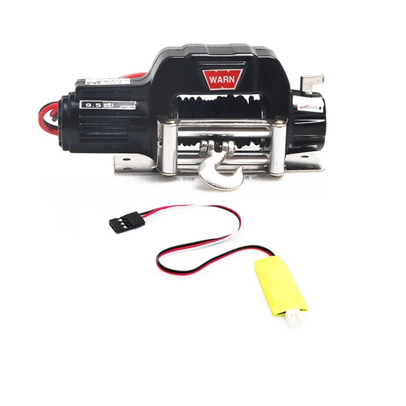 

Металлическая автоматическая лебедка с 3-канальным кабелем управления для 1/10 RC гусеничного автомобиля Axial SCX10 TRAXXAS TRX4 RC4WD D90, обновленные детали