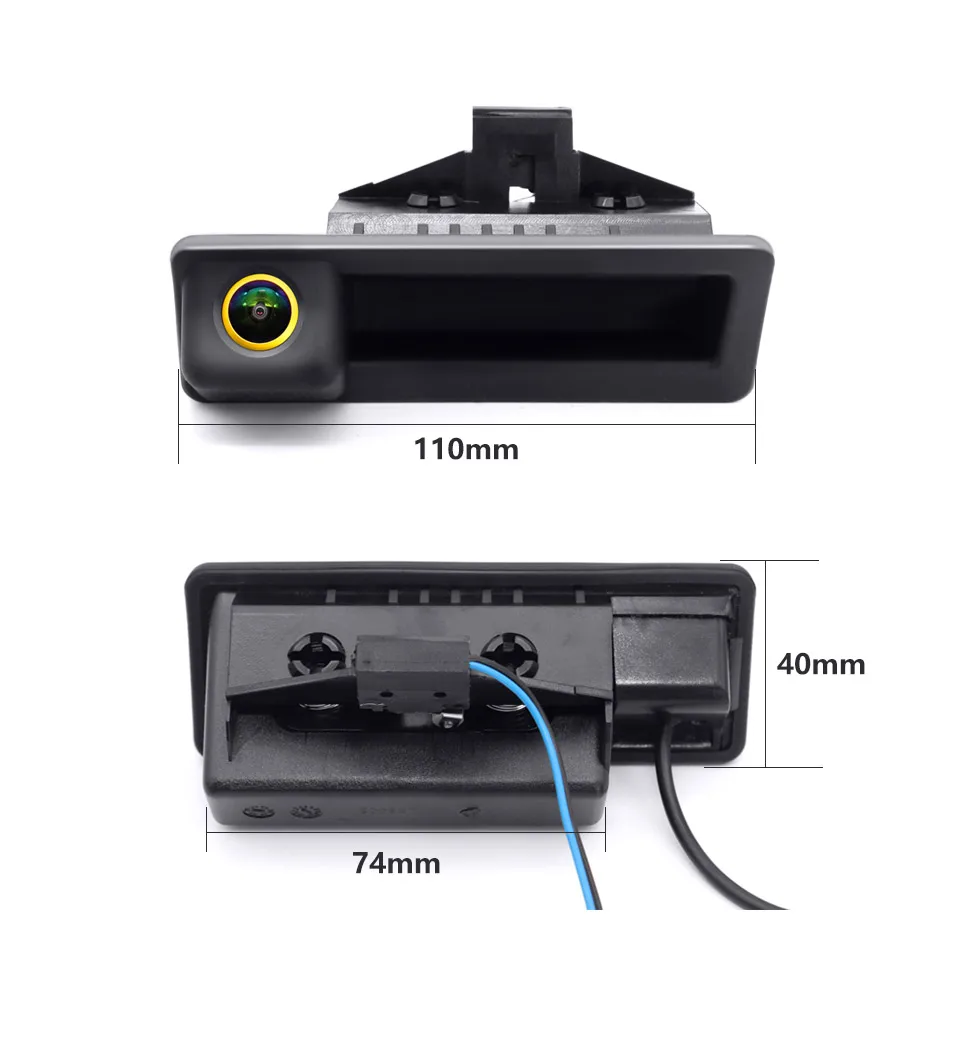 4K 180 ° AHD 1080P Auto Rückansicht Kamera für BMW E60 E39 E90 E82 E61 X1 E84 X5 E70 E92 E91 3/5 Serie E88 E93 X6 Nachtsicht – Detail 3