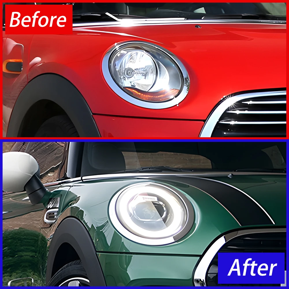High Quality LED Headlights With Start Animation Plug and Play Auto Front Lamp Upgrade For Mini Cooper F55 F56 F57 2014-2020