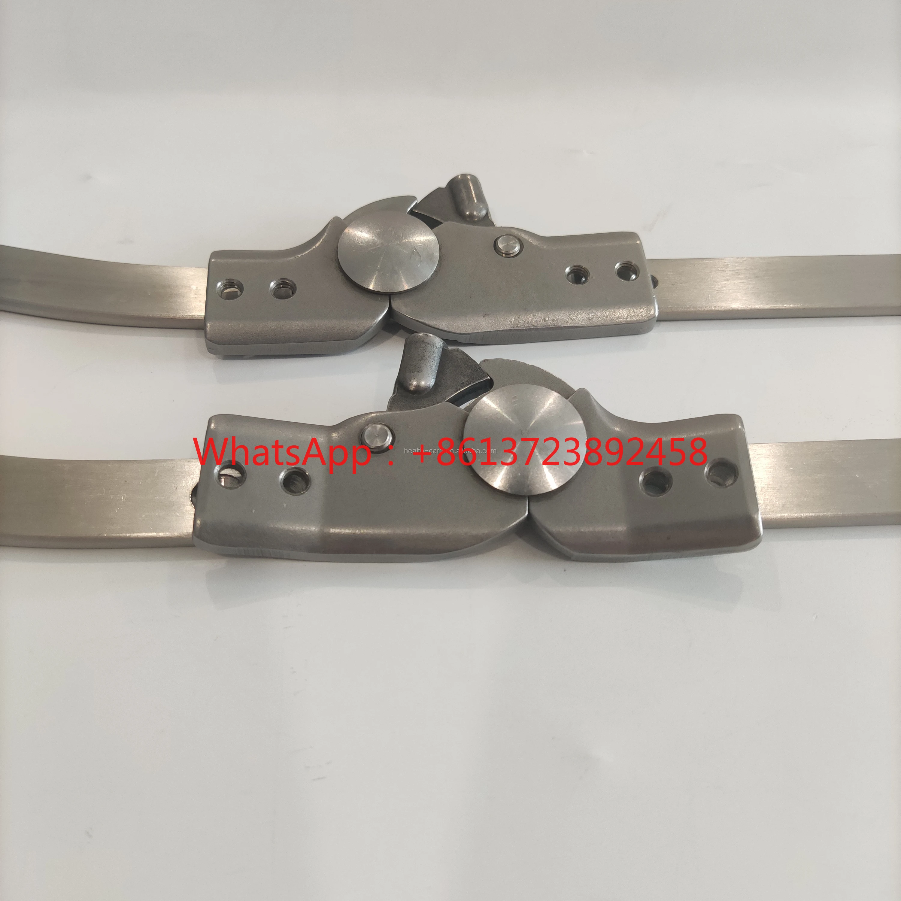 factory manufacture bulk price orthotics knee stainless hinge Swiss ratchet lock for poliomyelitis patient