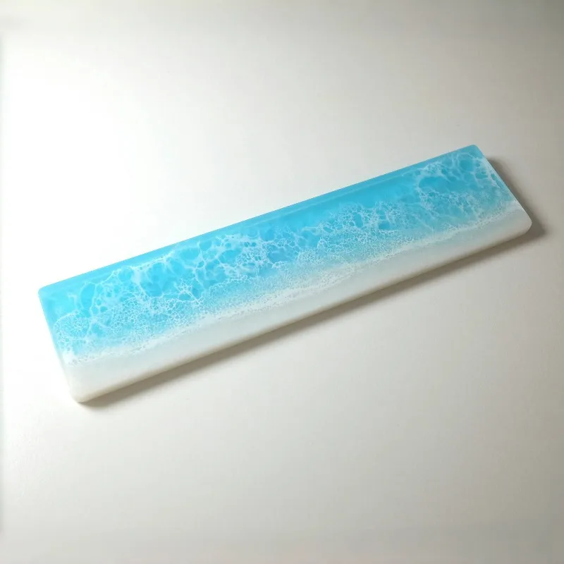 Resin Wrist Pads Keyboard Palm Rest Pad Mechanical Keyboard Hand Rest Customized Height 19mm Office for Keyboard Accessories