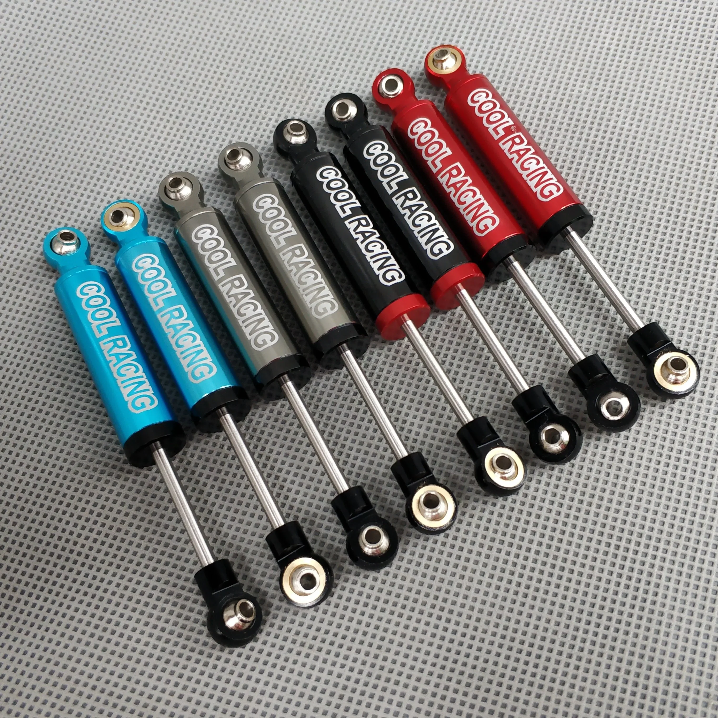 2x Metal Built-in Oil pressure Shock Absorbers 60-110mm For 1/10 RC Crawler Car Traxxas TRX4 AXIAL SCX10 D90 D110 JEEP Wrangler