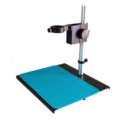 Table Clip swinging arm Clamp Microscope Stand With Adjustable Focus Zoom For Digital Video Camera Soldering Repair Tools