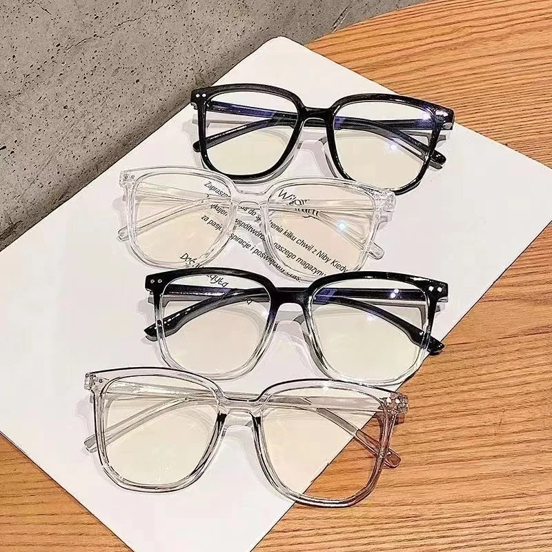 Anti Blue Light Glasses Clear Lens Ultralight Unisex Goggles Optical Spectacle Eye Protection Plain Eyewear Simple Eyewears