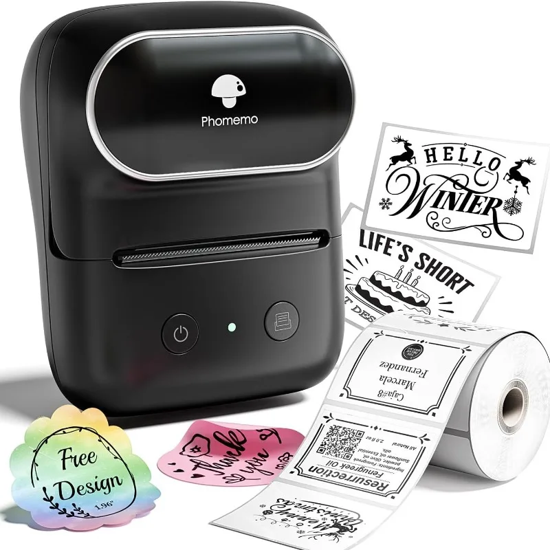 

Suitable for M108 label printer, small cross-border e-commerce price Bluetooth self-adhesive thermal printer