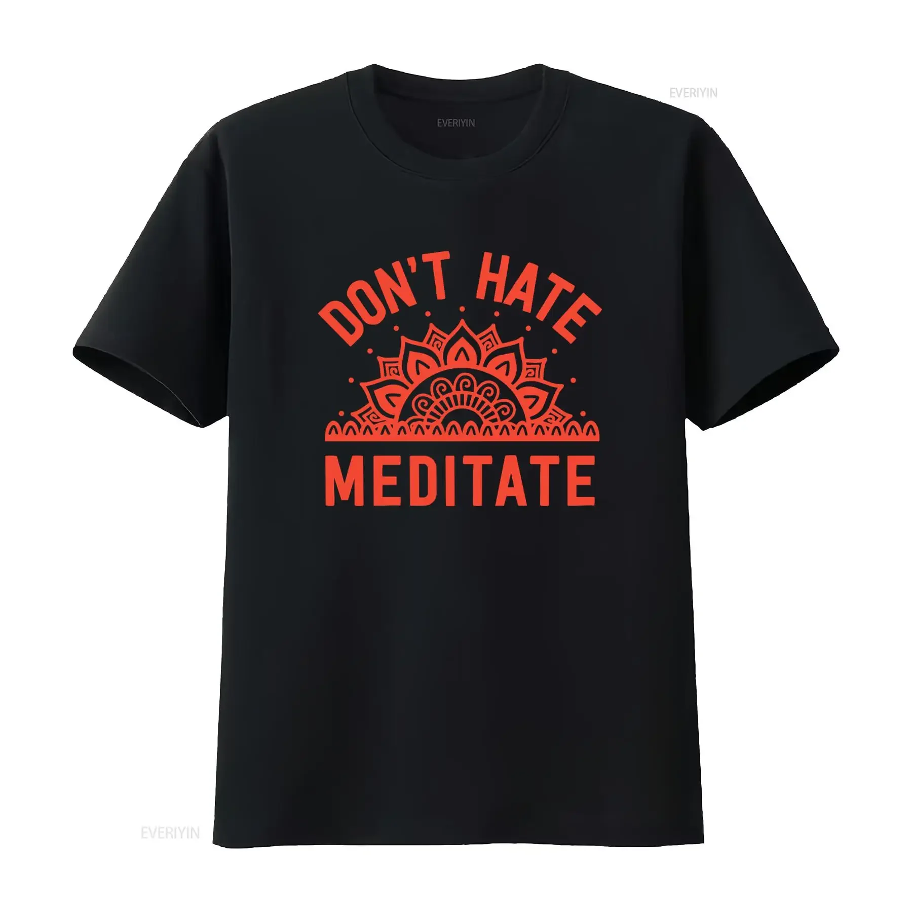T-shirt Softstyle Namaste, design Mandala vintage, lavé, confortable et doux, pour homme, vêtements de créateur, idéal pour la méditation, le yoga et la gym.