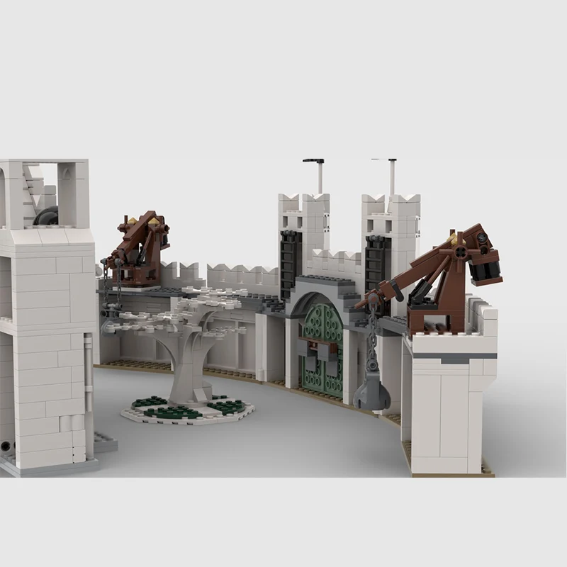 Blocos de Montar MOC de Filme Popular, Cenário de Filme, Arquitetura Urbana, Tecnologia Modular, Brinquedo de Montar, Presente de Feriado para Crianças