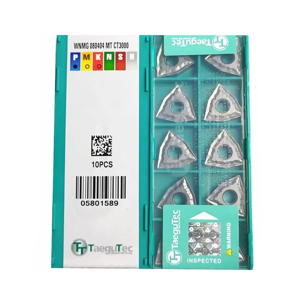 

WNMG080404 WNMG080408-FG/MT CT3000 Металлокерамическая вставка Внешний токарный инструмент Высококачественная токарная вставка с ЧПУ Обработка стали