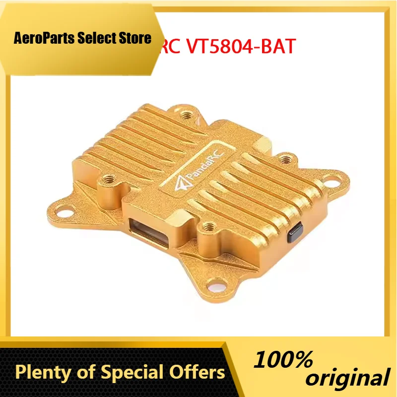 AeroPartsPandaRC VT5804 BAT 5.8G 40CH 2500mW 2.5W High Power Adjustable OSD 6-36V 7 Inch UAV Transmitter RC FPV Drone Long Range