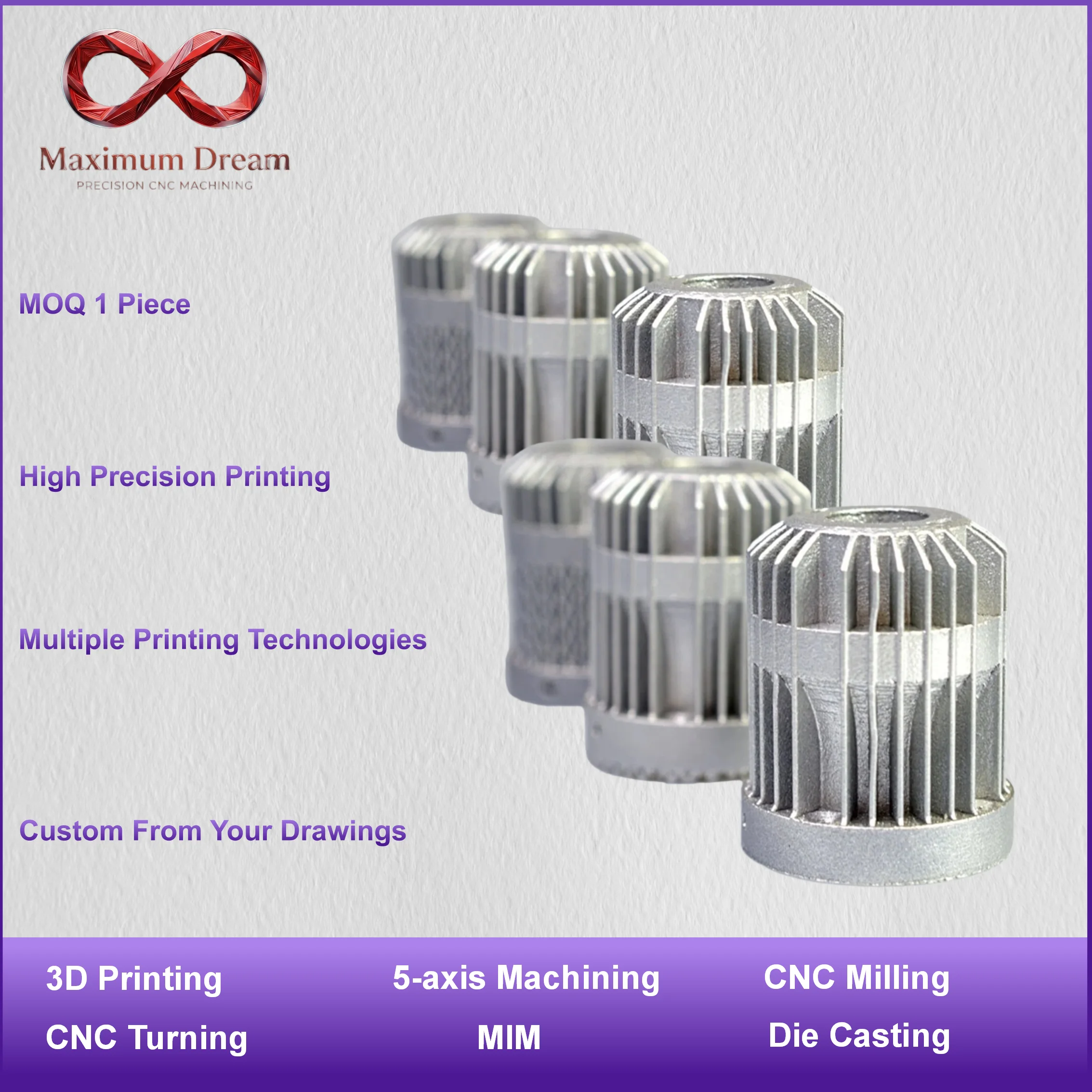 SLM Metal 3D Baskı Özel Hizmet - Industrial Laser Printing incelemesi ve fiyatı