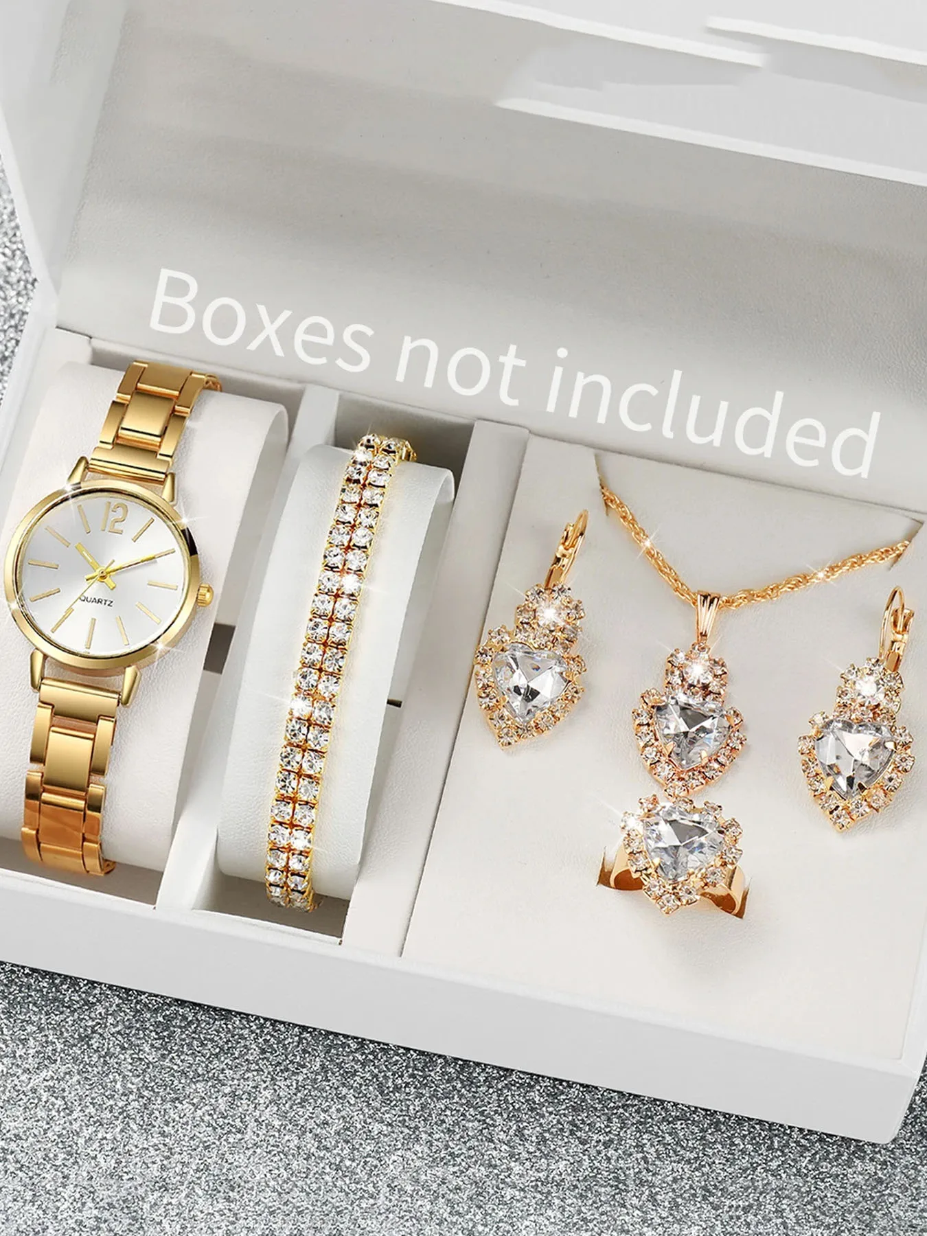 

6-piece Women's Watch Fashion Watch Women's Versatile High end Women's Watch Women's Watch Set