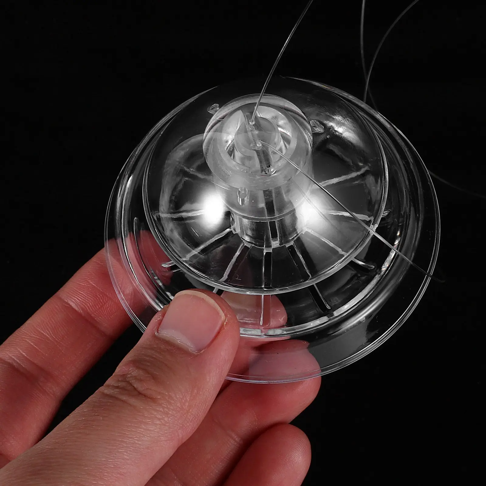 Trampa para Caracoles de Acuario, Atrapa Caracoles de Plástico Transparente para Peceras de Agua Dulce, Accesorios para Acuarios